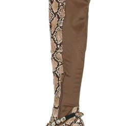 Legend Glenna13 Camel Snake Women's Boot