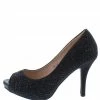 SUP Sandy236 Black Women's Heel