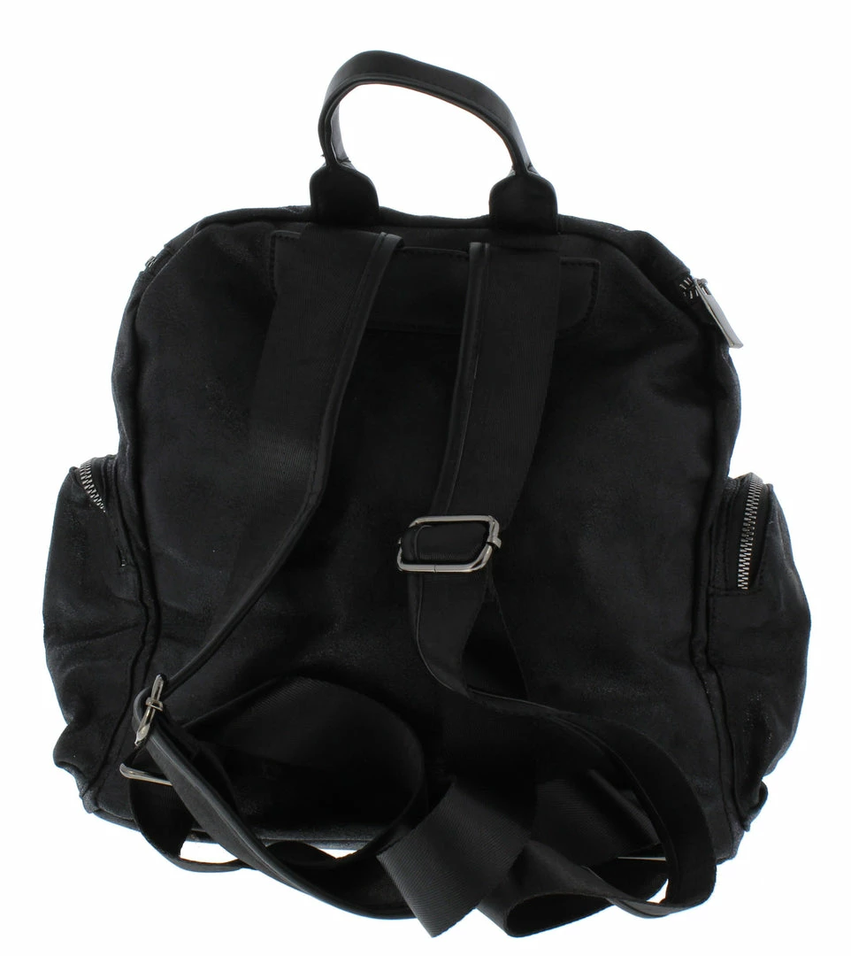HANDBAG REPUBLIC What's New Lena055 Black Women's Handbag Backpack 5 HANDBAG REPUBLIC What's New Lena055 Black Women's Handbag Backpack