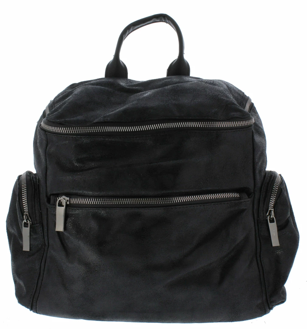 HANDBAG REPUBLIC What's New Lena055 Black Women's Handbag Backpack 3 HANDBAG REPUBLIC What's New Lena055 Black Women's Handbag Backpack