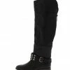 Breckelles Herley11 Black Studded Riding Boot