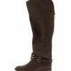 Breckelles Herley11 Brown Studded Riding Boot