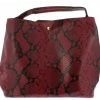HANDBAG REPUBLIC Margot01 Wine Women's Handbag Two Piece Set