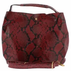 HANDBAG REPUBLIC Margot01 Wine Women's Handbag Two Piece Set