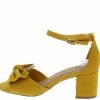 JP Headline09 Mustard Women's Heel Shoes