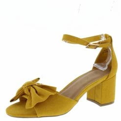 JP Headline09 Mustard Women's Heel Shoes