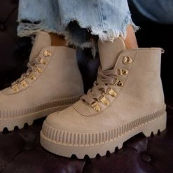 Mata What's New Hollywood Taupe Women's Boot