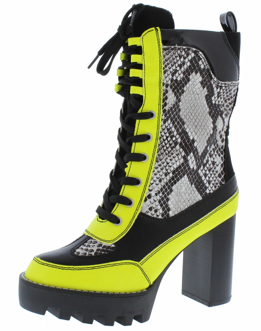 JP Intensity03 Snake Lace Up Lug Sole Combat Boot Boots 4 JP Intensity03 Snake Lace Up Lug Sole Combat Boot Boots