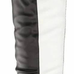 Yoki Boots Jacklyn11 White Multi Panel Knee High Boot 9 Yoki Boots Jacklyn11 White Multi Panel Knee High Boot