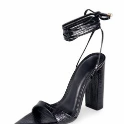 Liliana Opal05 Black Women's Heel