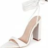 Liliana What's New Opal05 White Women's Heel