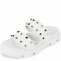 Liliana Shoes Joann270 White Women's Sandal