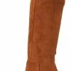 Yoki Jacklyn03 Rust Looped Rhinestone Knee High Boot What's New