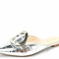 JP Shoes Justify67 Silver Women's Flat