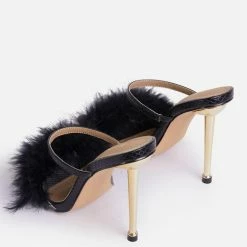 Lemonade Last Forever Black Women's Heel Shoes