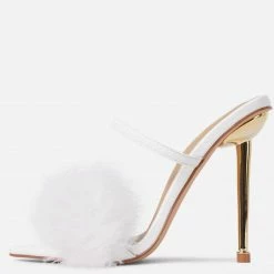 Lemonade Shoes Last Forever White Women's Heel