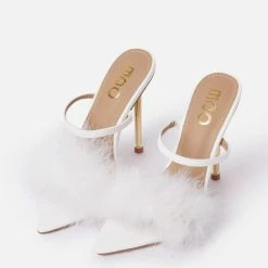 Lemonade Shoes Last Forever White Women's Heel