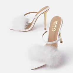 Lemonade Shoes Last Forever White Women's Heel