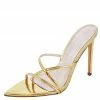 Liliana What's New Lori096 Gold Women's Heel