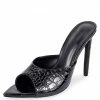 Liliana Shoes Zoe03 Black Women's Heel