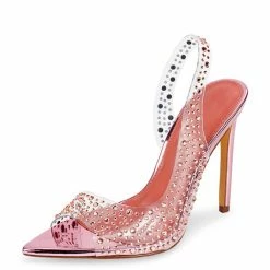 Liliana What's New Essie088 Pink Women's Heel