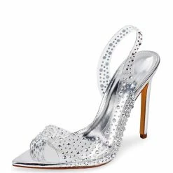 Liliana Essie088 Silver Women's Heel