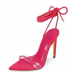 Liliana What's New Jen011 Pink Women's Heel