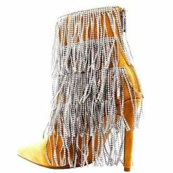 CAPE ROBBIN Luster Nude Women's Boot