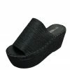 Mata What's New Light House Black Women's Wedge