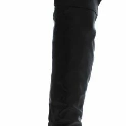 TWIN TIGER Linden02ok Black Back Cut Over The Knee Boot