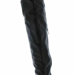 TWIN TIGER Linden02ok Black Back Cut Over The Knee Boot