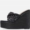 Lemonade Love Triangle Black Women's Wedge What's New