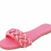 Liliana Holly103 Coral Women's Sandal Shoes