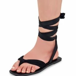 Liliana Doreen192 Black Women's Sandal What's New