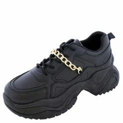 Liliana Iris128 Black Women's Flat