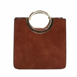 HANDBAG REPUBLIC Julia77 Brown Women's Two Piece Handbag Set What's New