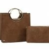 HANDBAG REPUBLIC Julia77 Stone Women's Two Piece Handbag Set
