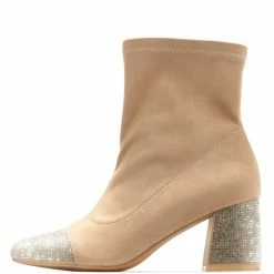 CAPE ROBBIN Meow Nude Women's Boot Boots