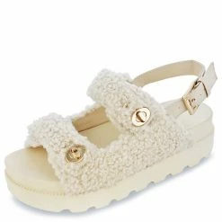 Liliana What's New Essie211 Cream Women's Sandal