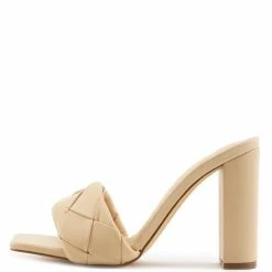 Liliana Shoes Norma187 Nude Women's Heel