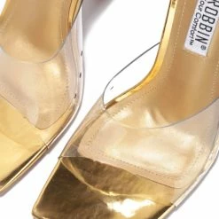 CAPE ROBBIN What's New Sheryl100 Gold Women's Heel
