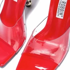CAPE ROBBIN Sheryl100 Red Women's Heel