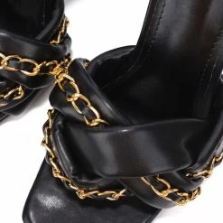 CAPE ROBBIN Noir22 Black Women's Heel