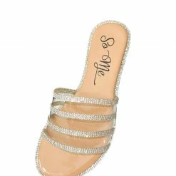MACHI Shoes Mishelle Nude Patent Women's Sandal
