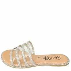 MACHI Shoes Mishelle Nude Patent Women's Sandal