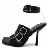 Pink Kiss What's New Nora Black Women's Heel