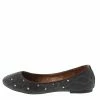 Marilyn Moda Shoes Norma Black Faux Python Star Flat