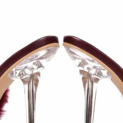 CAPE ROBBIN What's New Obrey Burgundy Women's Heel