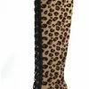 Yoki Boots Ophelia31 Leopard Women's Boot