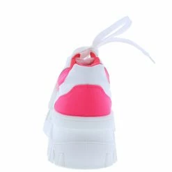 JP Shoes Pops12 Neon Pink Multi Women's Flat
